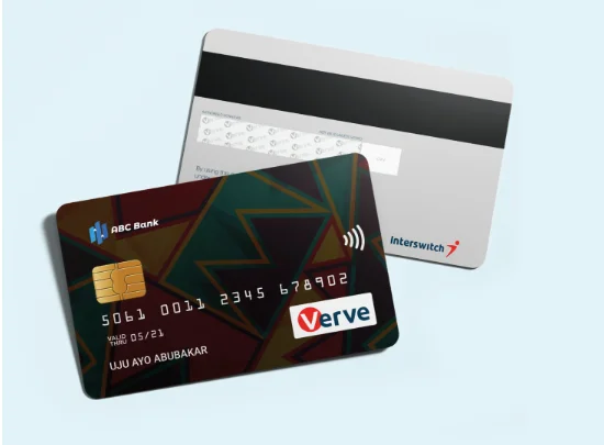 A contactless card